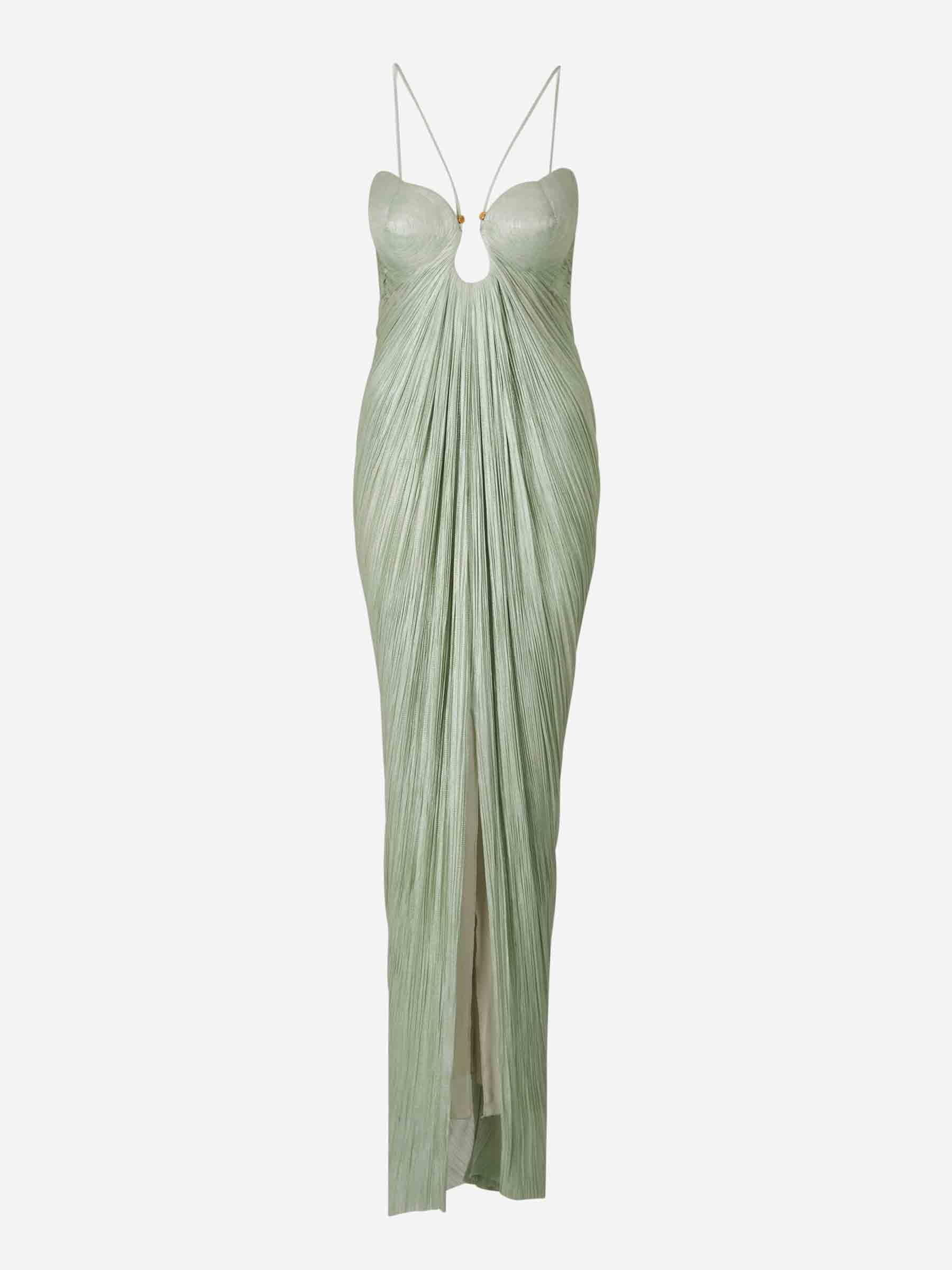 Maria Lucia Hohan Mujer Barcelona Vestido Maxi Lissandra color Verde Menta sku 732-001511 01 - Foto 1