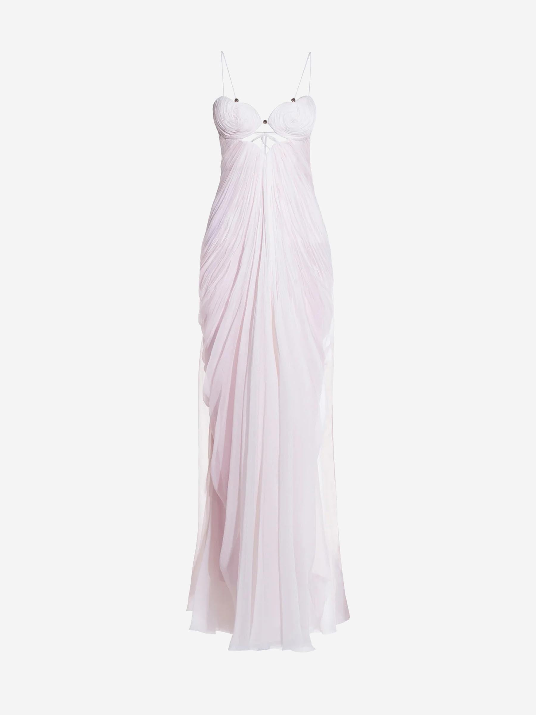 Maria Lucia Hohan Mujer Barcelona Vestido Maxi Lorelei color Rosa Palo sku 732-001515 01 - Foto 1