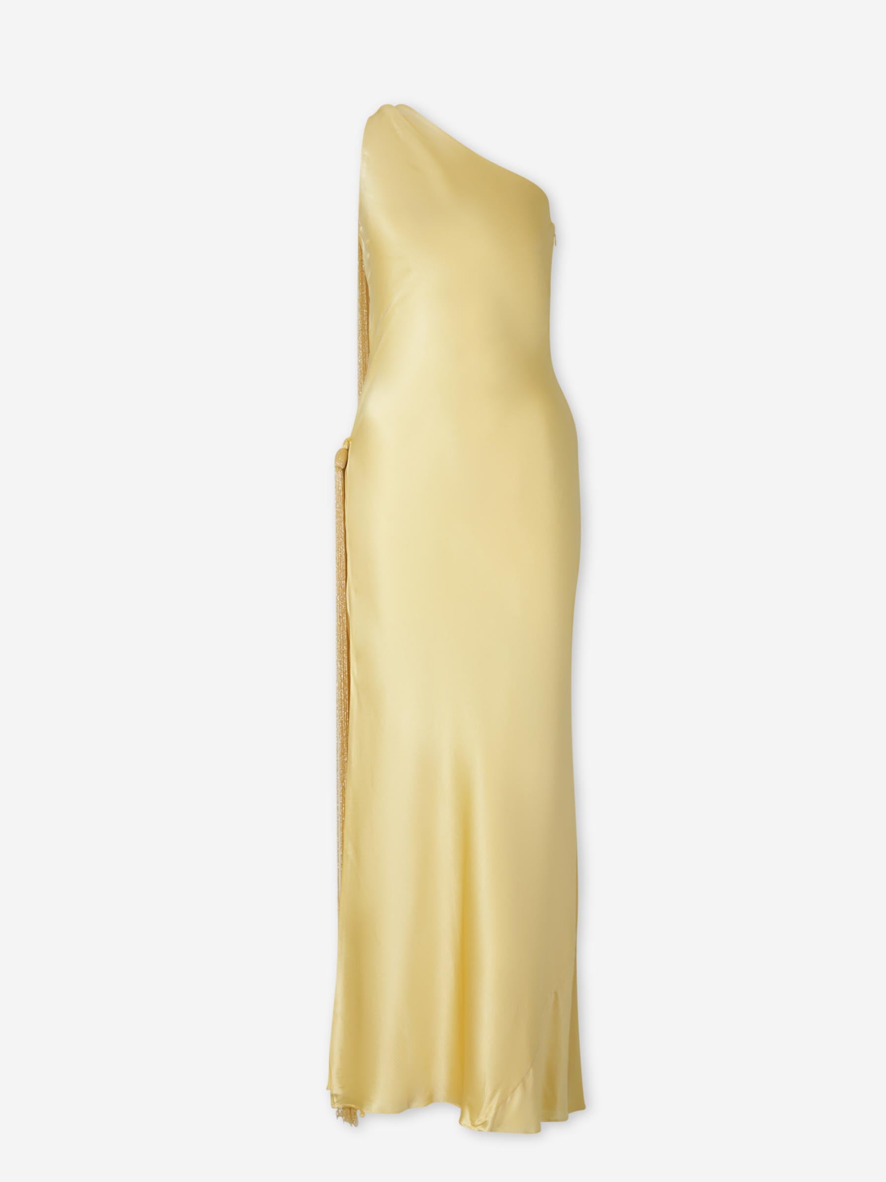 Cult Gaia Mujer Barcelona Vestido Maxi Keya color Amarillo sku 732-001527 01 - Foto 1