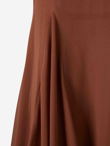 Retrofête Mujer Barcelona Vestido Maxi Deena color Marrón sku 732-001530 01 - Foto 3