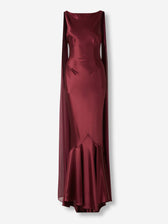 Retrofête Mujer Barcelona Vestido Maxi Julia color Burdeos sku 732-001534 01 - Foto 1