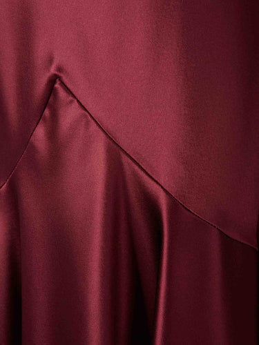 Retrofête Mujer Barcelona Vestido Maxi Julia color Burdeos sku 732-001534 01 - Foto 3