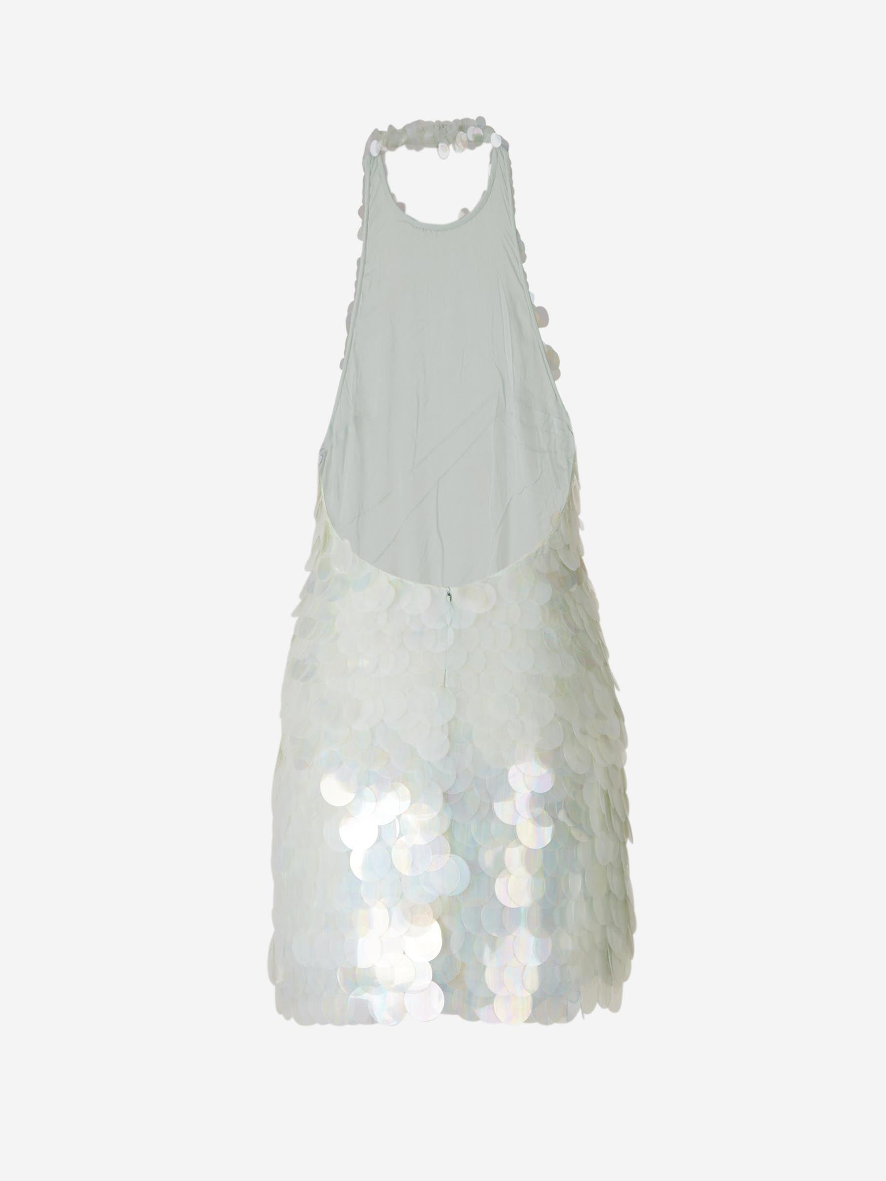 Retrofête Mujer Barcelona Vestido Mini Bondera color Verde Manzana sku 732-001535 01 - Foto 2