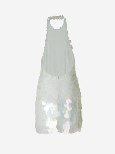 Retrofête Mujer Barcelona Vestido Mini Bondera color Verde Manzana sku 732-001535 01 - Foto 2