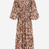 Zimmermann Mujer Barcelona Vestido Maxi Lazos color Camel sku 732-001537 01 - Foto 1