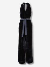 Peserico Mujer Barcelona Vestido Maxi Velvet color Azul Noche sku 732-001538 01 - Foto 1