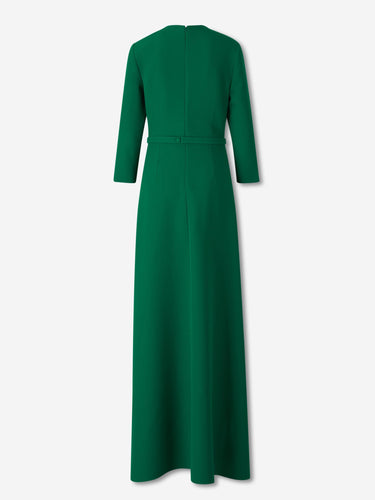 Safiyaa Mujer Barcelona Vestido Maxi Evasé color Verde sku 732-001539 01 - Foto 2
