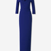 Safiyaa Mujer Barcelona Vestido Maxi Pliegues color Azul sku 732-001541 01 - Foto 1