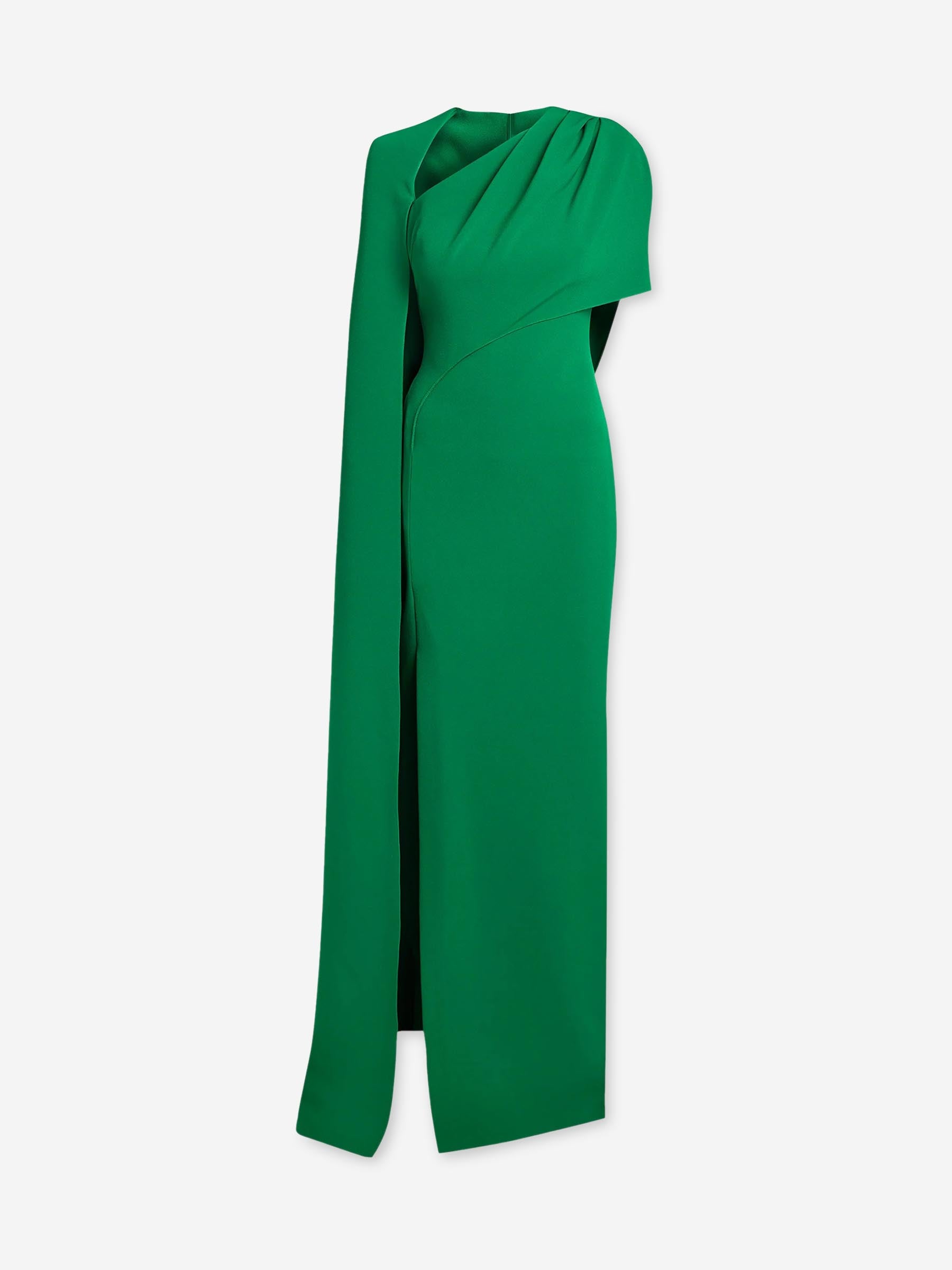 Safiyaa Mujer Barcelona Vestido Maxi Contessa color Verde sku 732-001543 01 - Foto 1