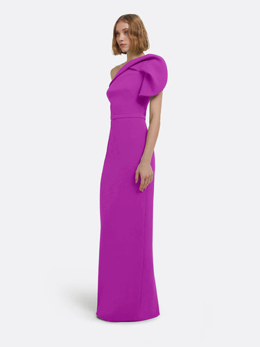 Safiyaa Mujer Barcelona Vestido Maxi Millie color Fucsia sku 732-001544 01 - Foto 3