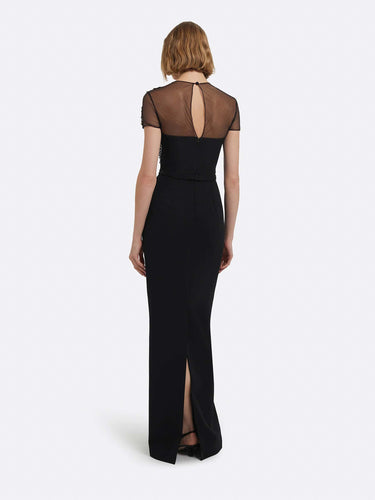 Safiyaa Mujer Barcelona Vestido Maxi Solani color Negro sku 732-001545 01 - Foto 3