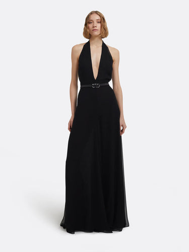 Safiyaa Mujer Barcelona Vestido Maxi Morgana color Negro sku 732-001547 01 - Foto 2