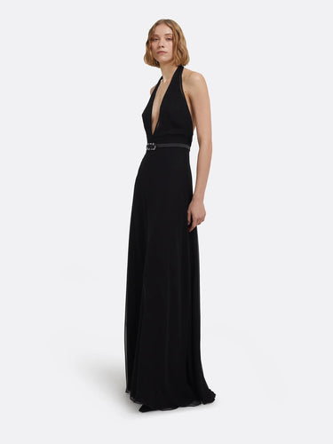 Safiyaa Mujer Barcelona Vestido Maxi Morgana color Negro sku 732-001547 01 - Foto 3