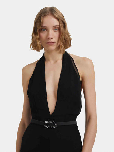 Safiyaa Mujer Barcelona Vestido Maxi Morgana color Negro sku 732-001547 01 - Foto 5