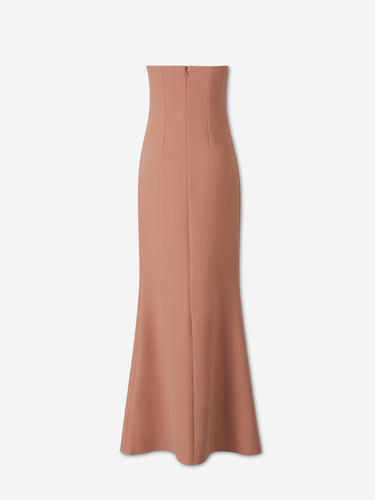 Safiyaa Mujer Barcelona Vestido Maxi Palabra Honor color Rosa Palo sku 732-001548 01 - Foto 2