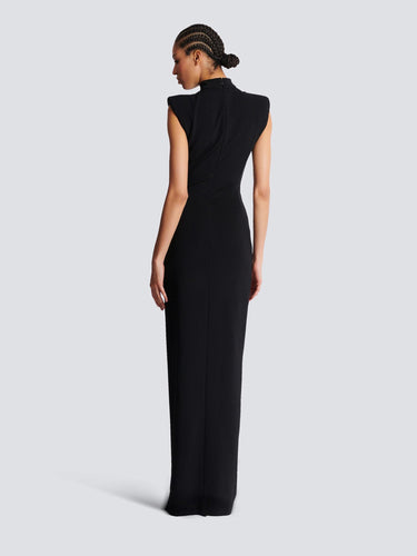 Balmain Mujer Barcelona Vestido Maxi Cremallera color Negro sku 732-001556 01 - Foto 3