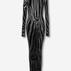 Balmain Mujer Barcelona Vestido Maxi Terciopelo color Negro sku 732-001557 01 - Foto 1