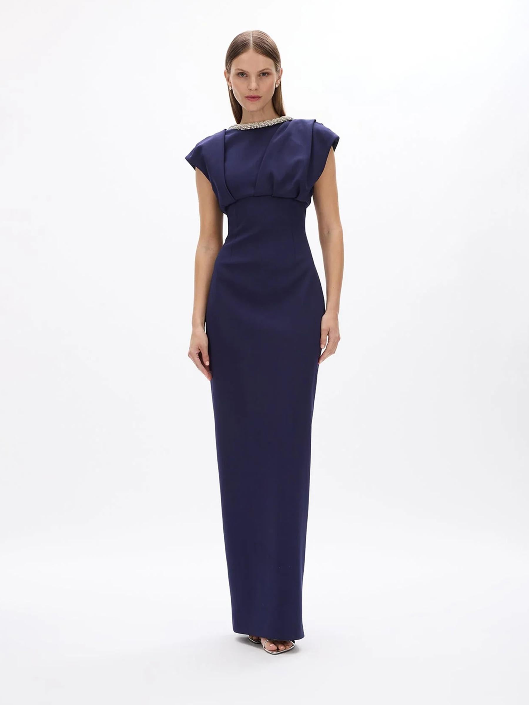 Rachel Gilbert Mujer Barcelona Vestido Orion Trim color Azul Marino sku 732-001559 01 - Foto 2