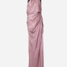 Dries Van Noten Mujer Barcelona Vestido Maxi Seda color Rosa Envejecido sku 732-001561 01 - Foto 1