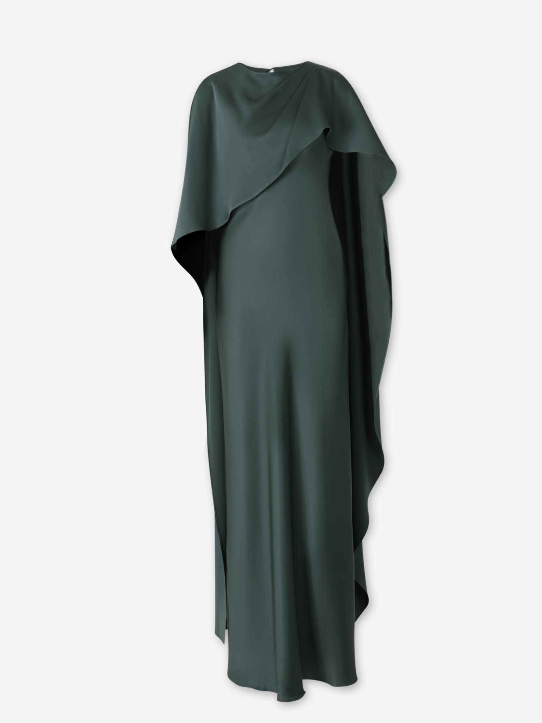Simkhai Mujer Barcelona Vestido Maxi Izel color Verde Oscuro sku 732-001563 01 - Foto 1