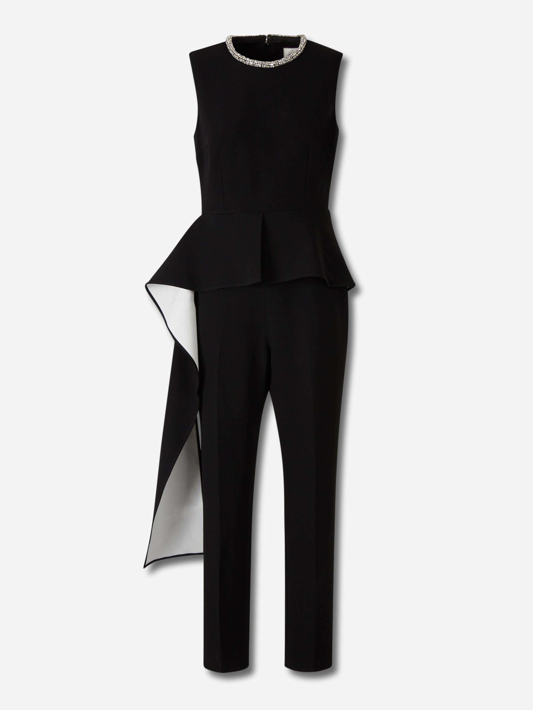 Roland Mouret Mujer Barcelona Mono Cintura Drapeada color Negro sku 732-001572 01 - Foto 1