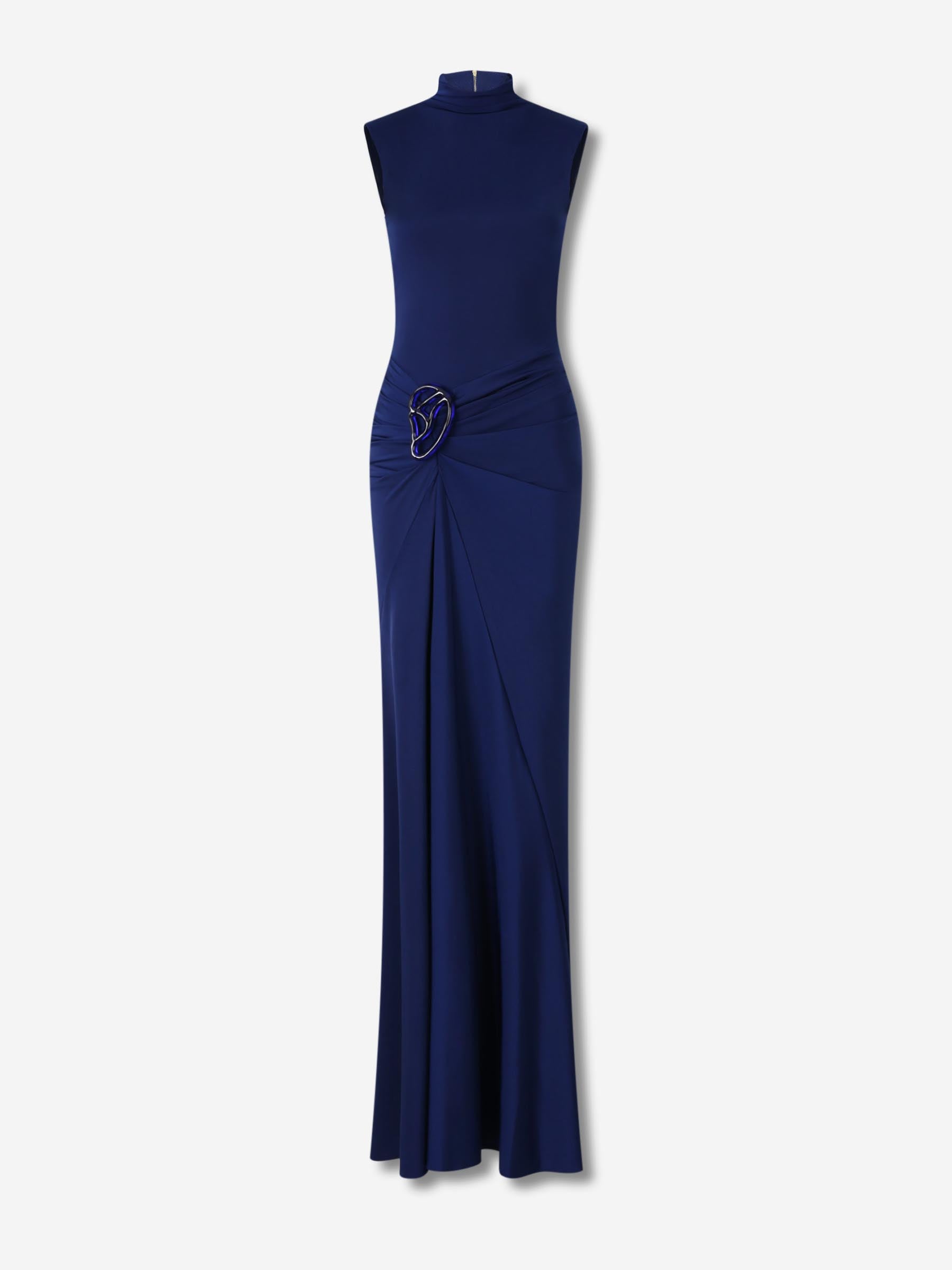 Silvia Tcherassi Mujer Barcelona Vestido midi color Azul Marino sku 732-001575 01 - Foto 1