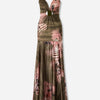 Silvia Tcherassi Mujer Barcelona Vestido Maxi Carmin color Verde Militar sku 732-001579 01 - Foto 1