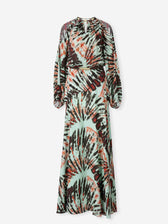 Silvia Tcherassi Mujer Barcelona Vestido Maxi Estampado color Verde Menta sku 732-001580 01 - Foto 1