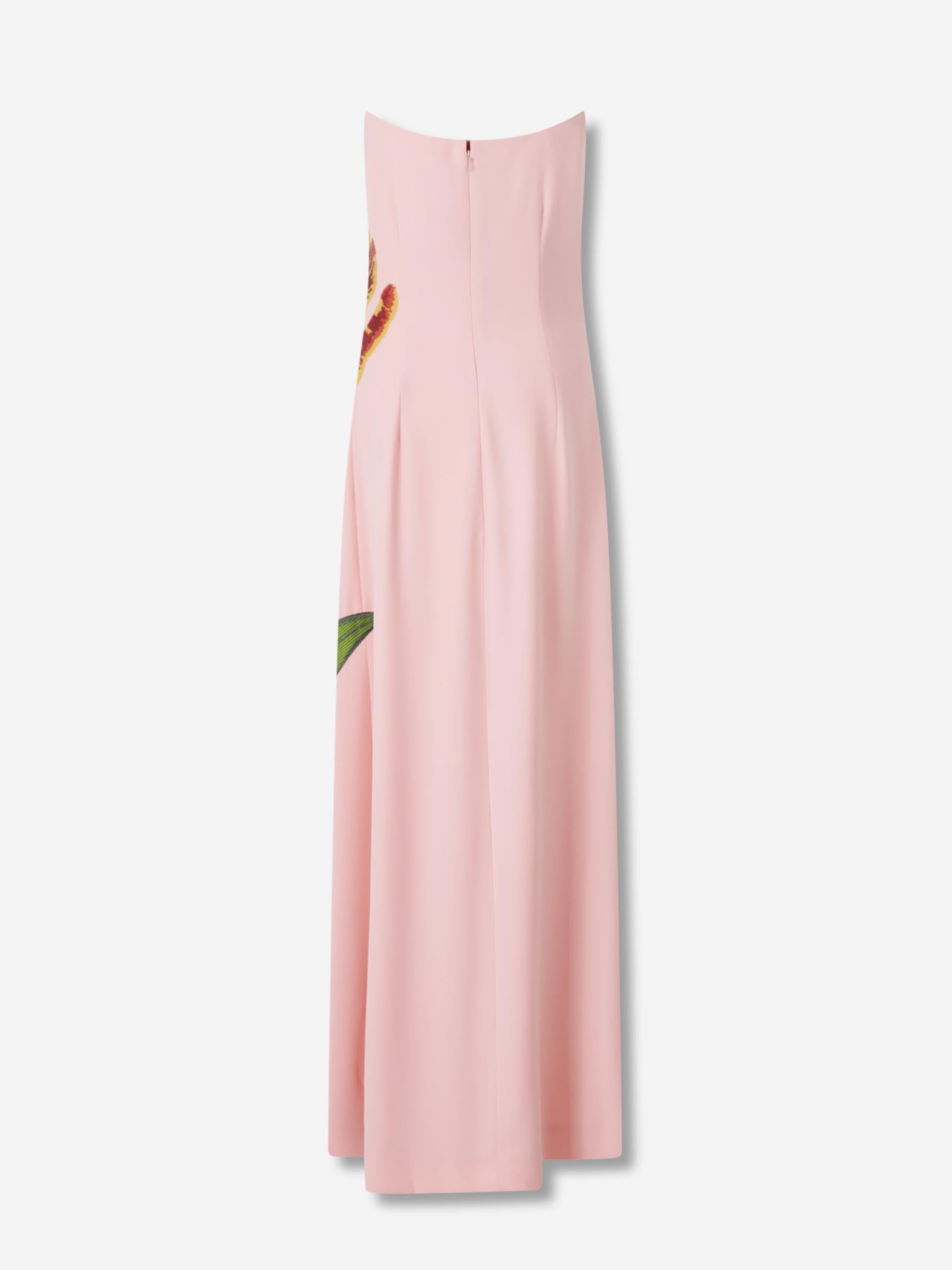 Costarellos Mujer Barcelona Vestido Maxi Margita color Rosa sku 732-001582 01 - Foto 2