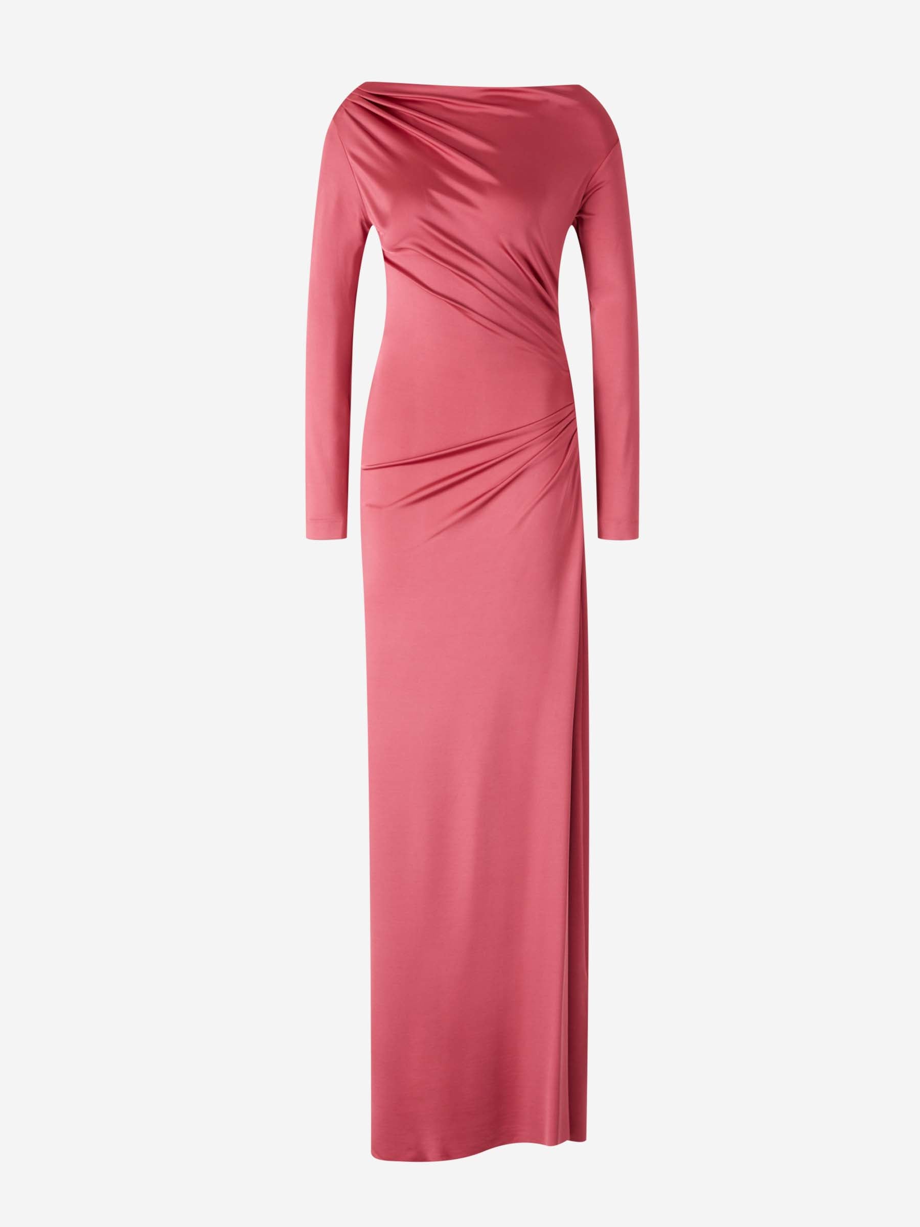 Victoria Beckham Mujer Barcelona Vestido Maxi Drapeado color Rosa sku 732-001583 01 - Foto 1