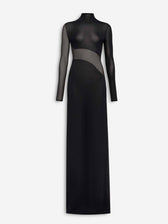 Alaïa Mujer Barcelona Vestido Maxi Punto color Negro sku 732-001586 01 - Foto 1