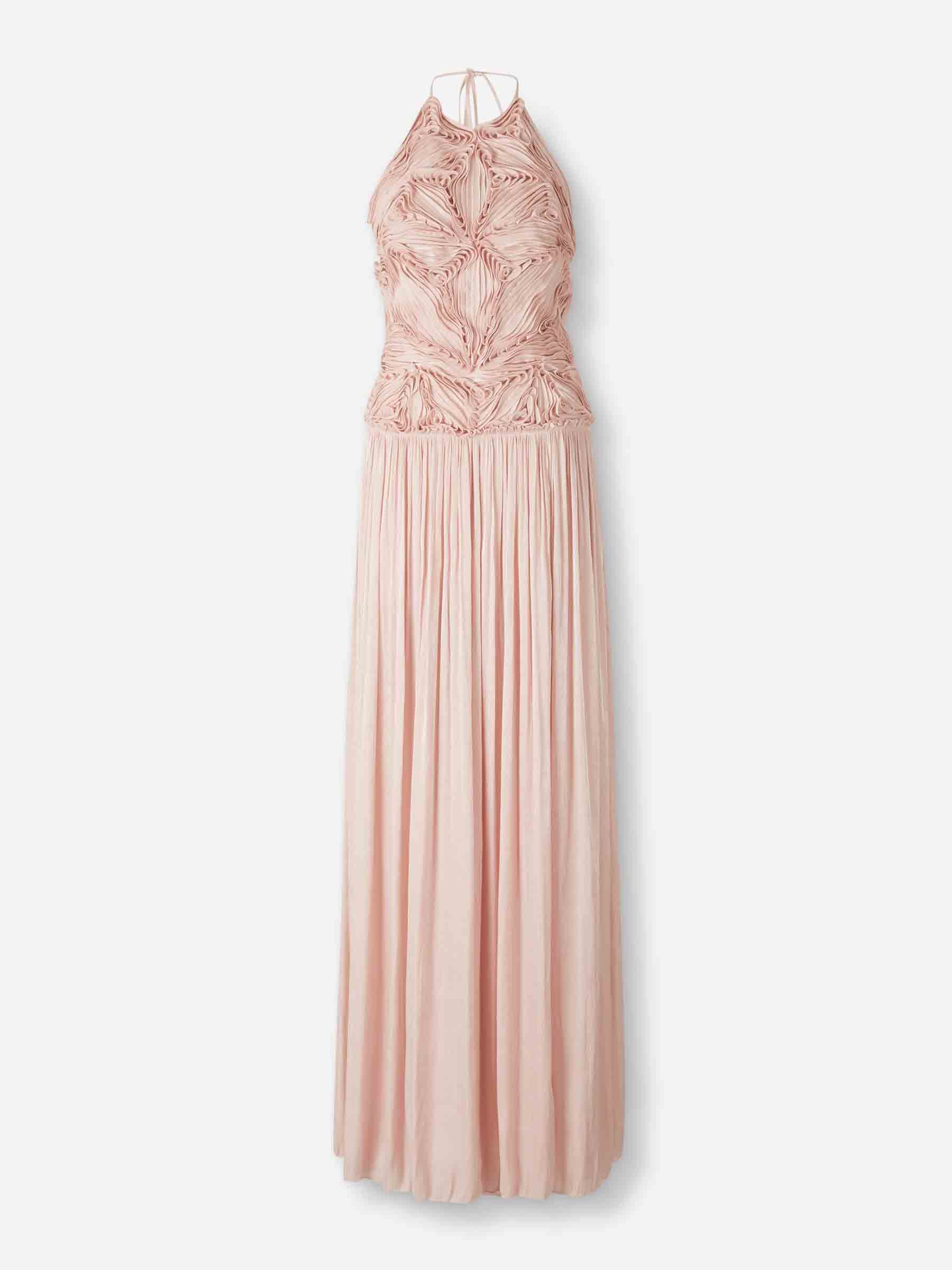 Costarellos Mujer Barcelona Vestido Maxi Georgette color Rosa Palo sku 732-001588 01 - Foto 1