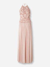 Costarellos Mujer Barcelona Vestido Maxi Georgette color Rosa Palo sku 732-001588 01 - Foto 1