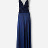 Costarellos Mujer Barcelona Vestido Maxi Drapeado color Azul Marino sku 732-001590 01 - Foto 1