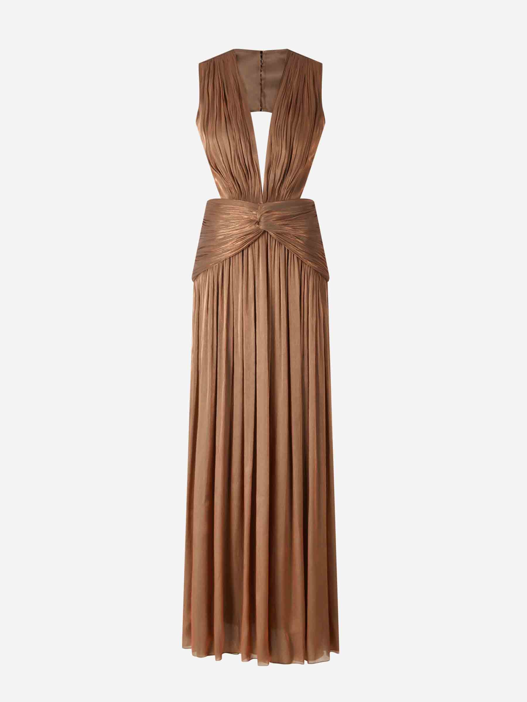 Costarellos Mujer Barcelona Vestido Maxi Silla color Naranja Oscuro sku 732-001592 01 - Foto 1