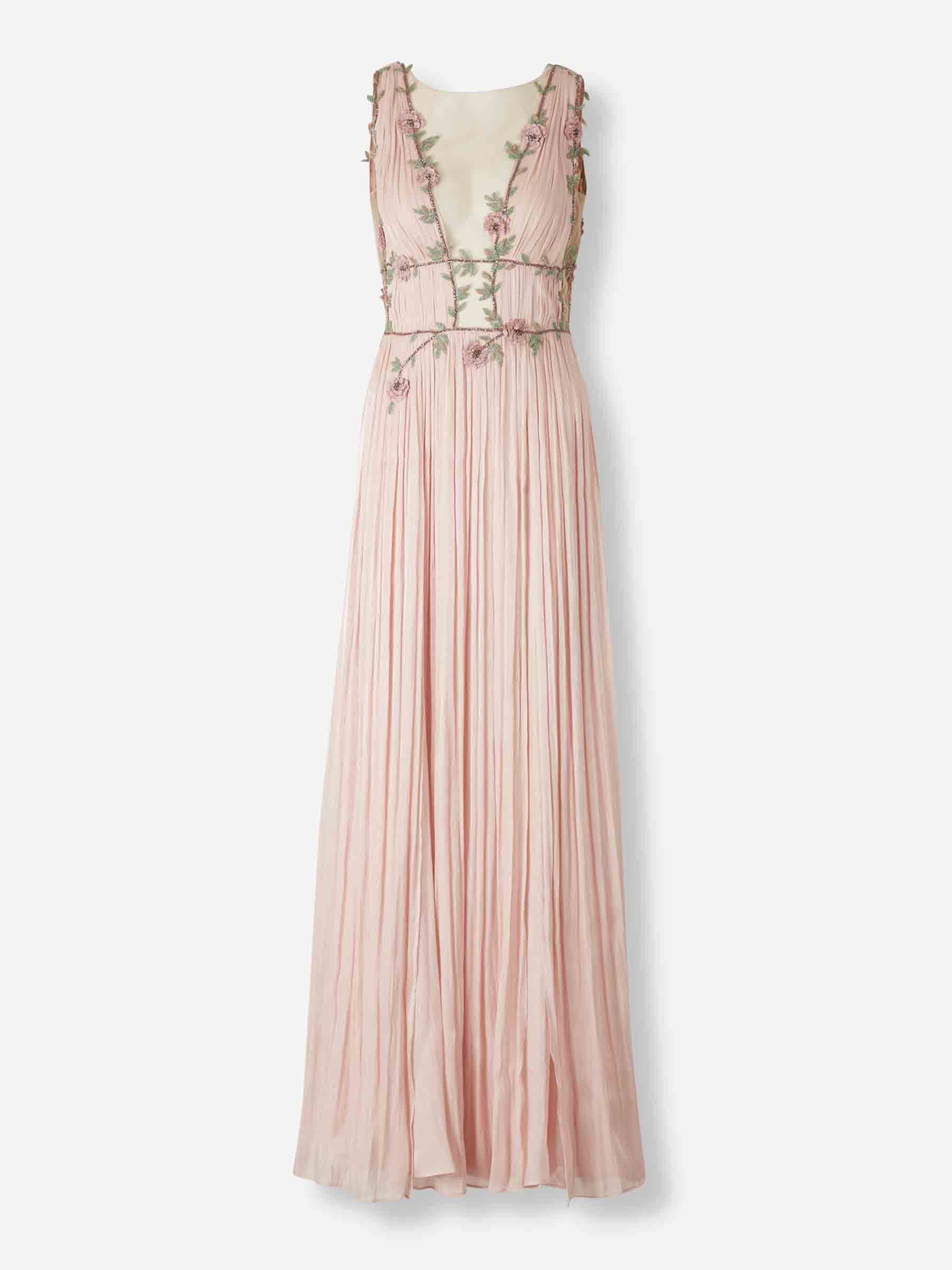 Costarellos Mujer Barcelona Vestido Maxi Nalina color Rosa Palo sku 732-001593 01 - Foto 1