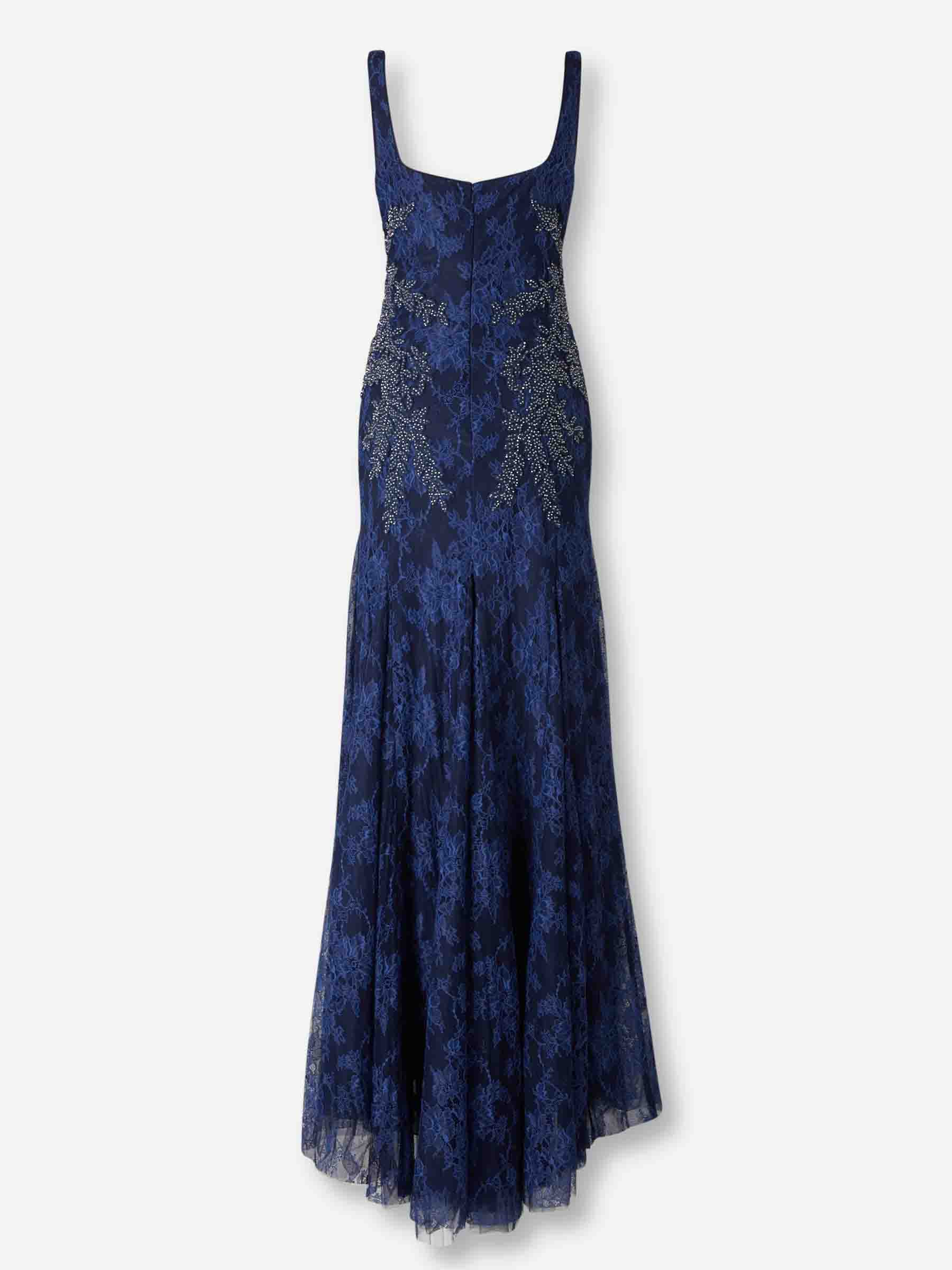 Costarellos Mujer Barcelona Vestido Maxi Elysia color Azul Marino sku 732-001594 01 - Foto 2
