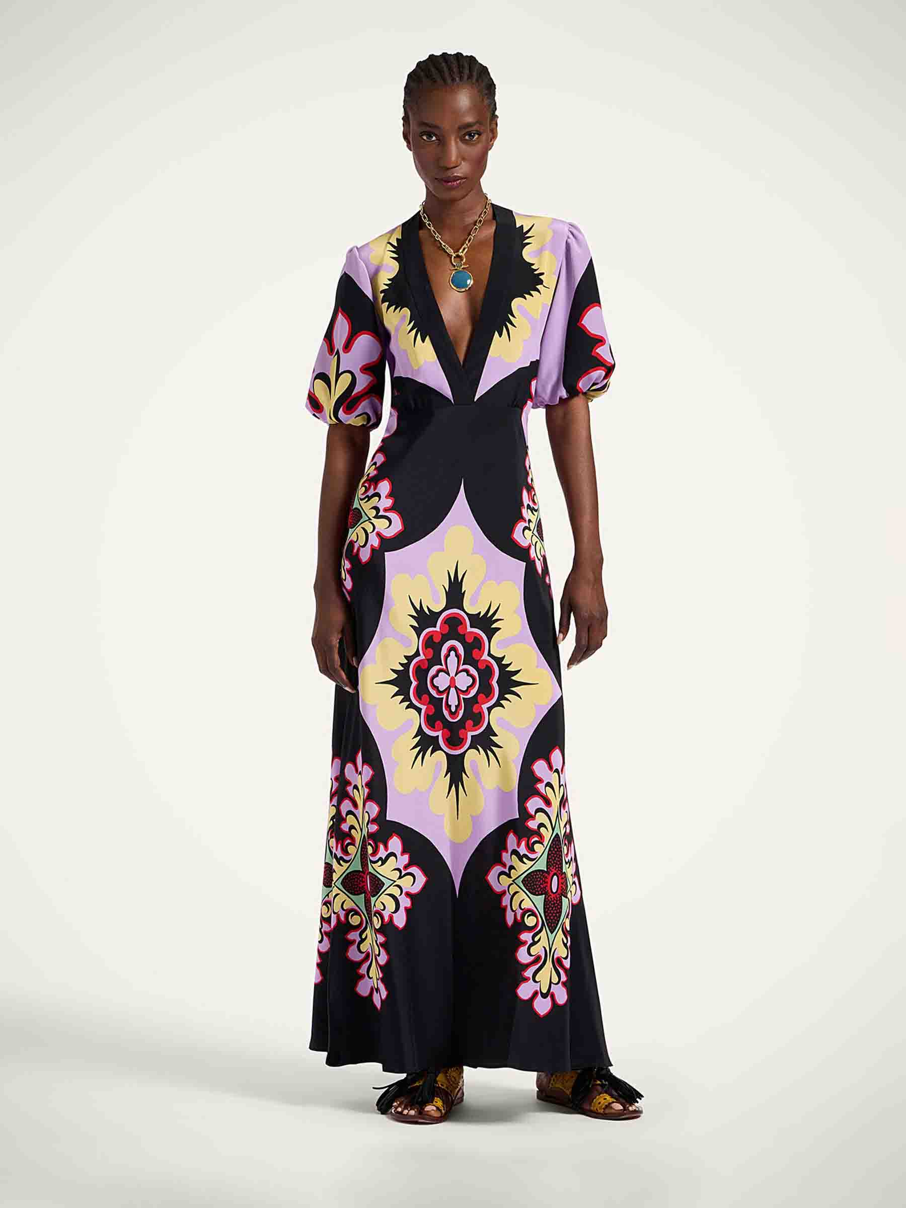 LaDoubleJ Mujer Barcelona Vestido Maxi Marlene color Multicolor sku 732-001600 01 - Foto 2