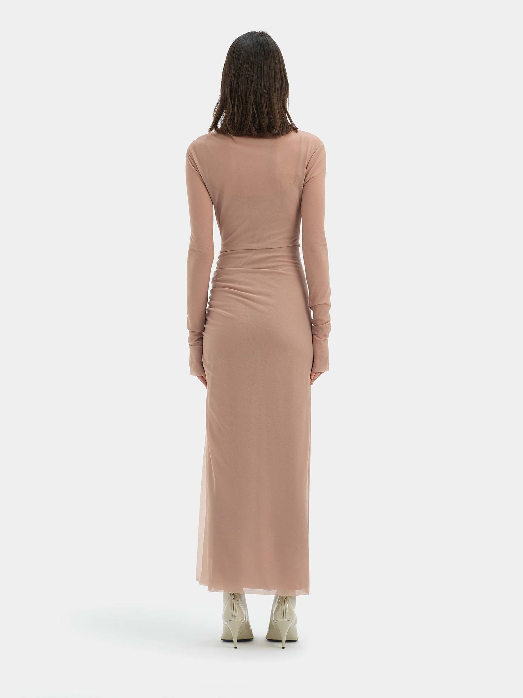 SIR. Mujer Barcelona Vestido Maxi Ruby color Nude sku 732-001604 01 - Foto 2