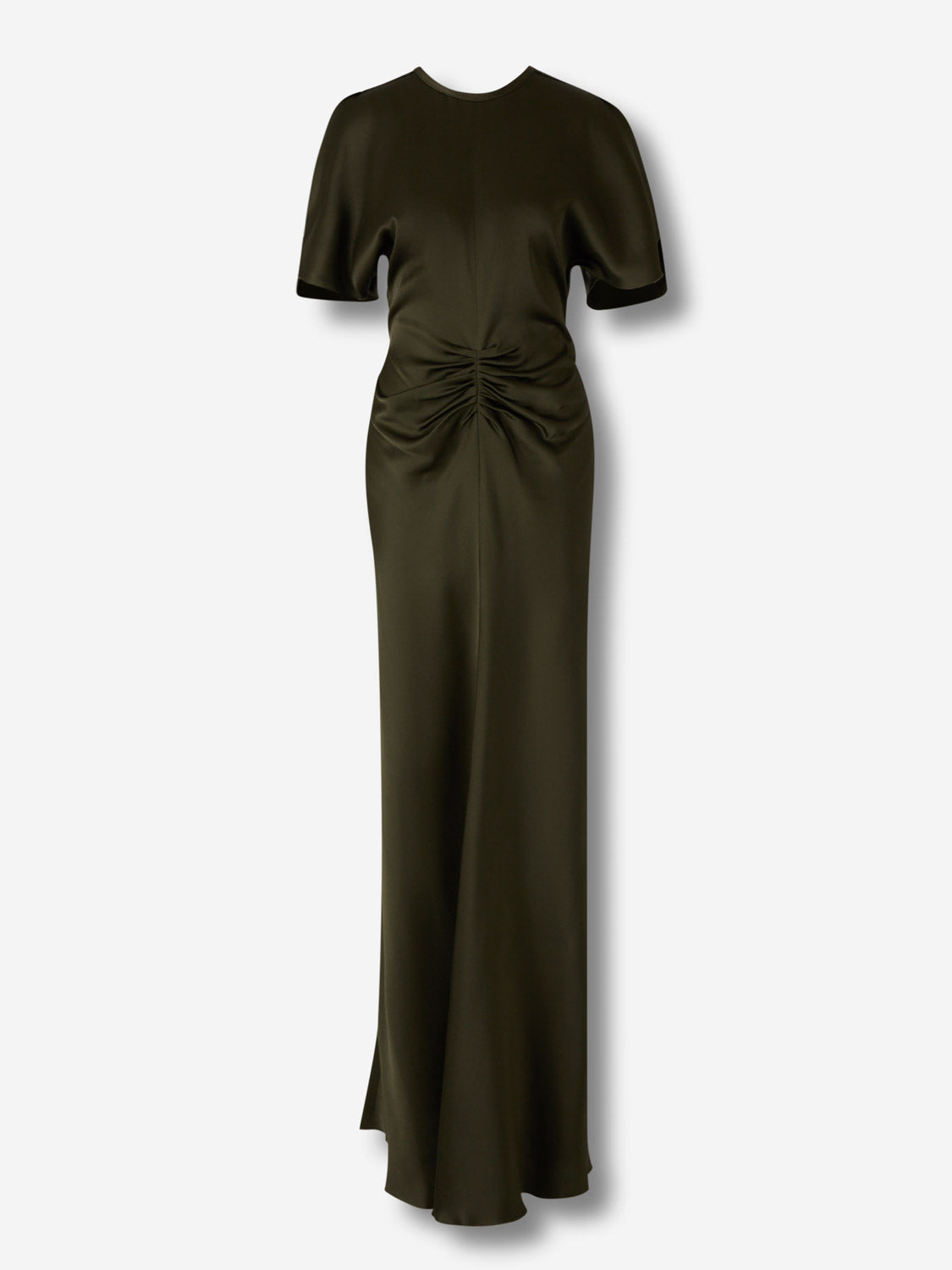 Victoria Beckham Mujer Barcelona Vestido Maxi Fluido color Verde Militar sku 732-001612 01 - Foto 1