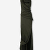 Victoria Beckham Mujer Barcelona Vestido Maxi Asimétrico color Verde Militar sku 732-001613 01 - Foto 1