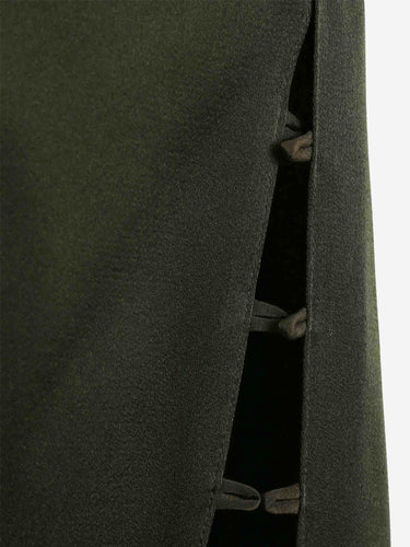 Victoria Beckham Mujer Barcelona Vestido Maxi Asimétrico color Verde Militar sku 732-001613 01 - Foto 3