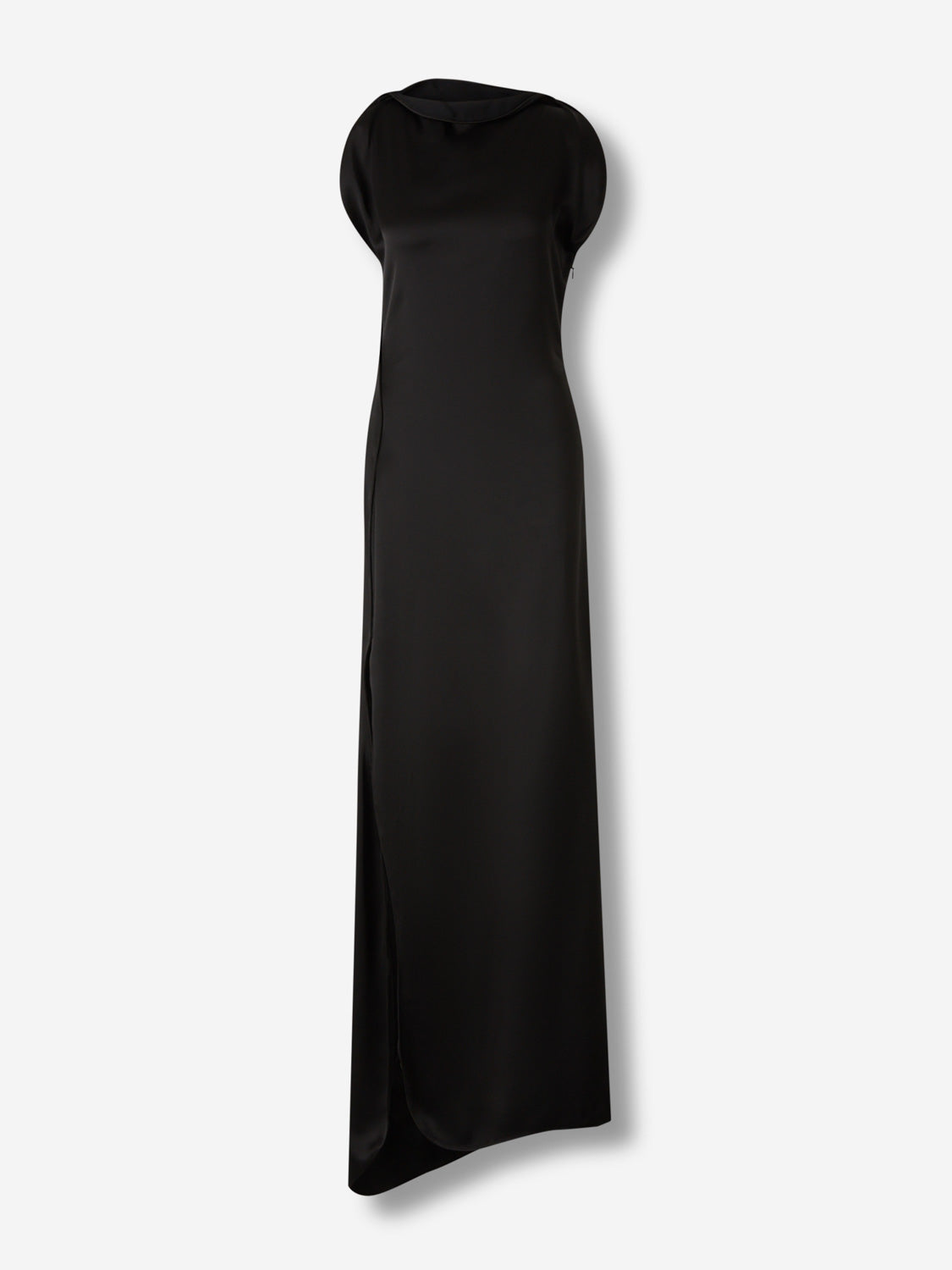 Victoria Beckham Mujer Barcelona Vestido Crepé Maxi color Negro sku 732-001614 01 - Foto 1