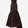 Marmar Halim Mujer Barcelona Vestido Maxi Drapeado color Marrón Oscuro sku 732-001616 01 - Foto 1