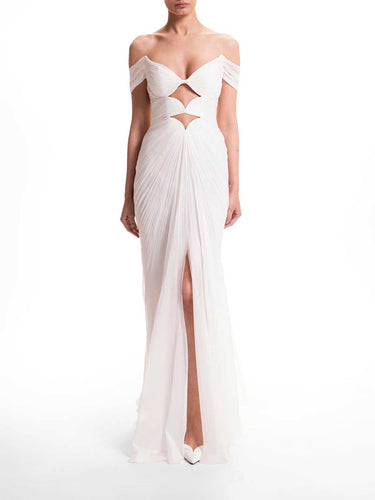 Maria Lucia Hohan Mujer Barcelona Vestido Maxi Cassiopeia color Blanco sku 732-001621 01 - Foto 2