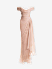 Maria Lucia Hohan Mujer Barcelona Vestido Maxi Dalia color Melocotón sku 732-001622 01 - Foto 1
