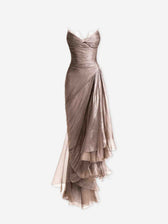 Maria Lucia Hohan Mujer Barcelona Vestido Maxi Jolie color Marrón Oscuro sku 732-001624 02 - Foto 1