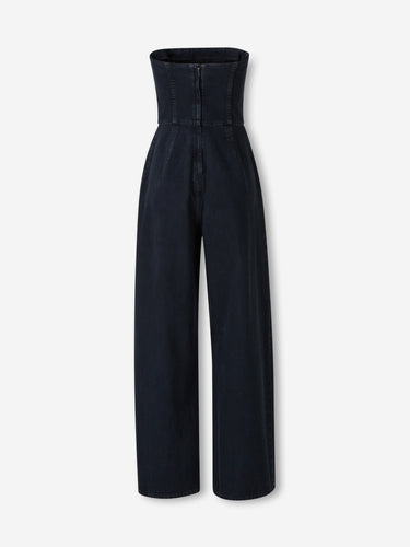 Agolde Mujer Barcelona Mono Denim Agyness color Azul Denim Oscuro sku 732-001629 01 - Foto 2