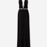 Alaïa Mujer Barcelona Vestido Maxi Plisado color Negro sku 732-001630 01 - Foto 1