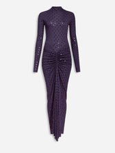 Alaïa  Barcelona Vestido Maxi Fluido color Violeta sku 732-001631 01 - Foto 1